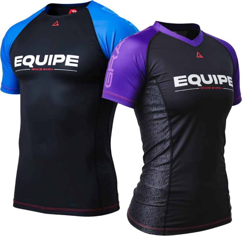 Gracie Barra Equipe rash guards